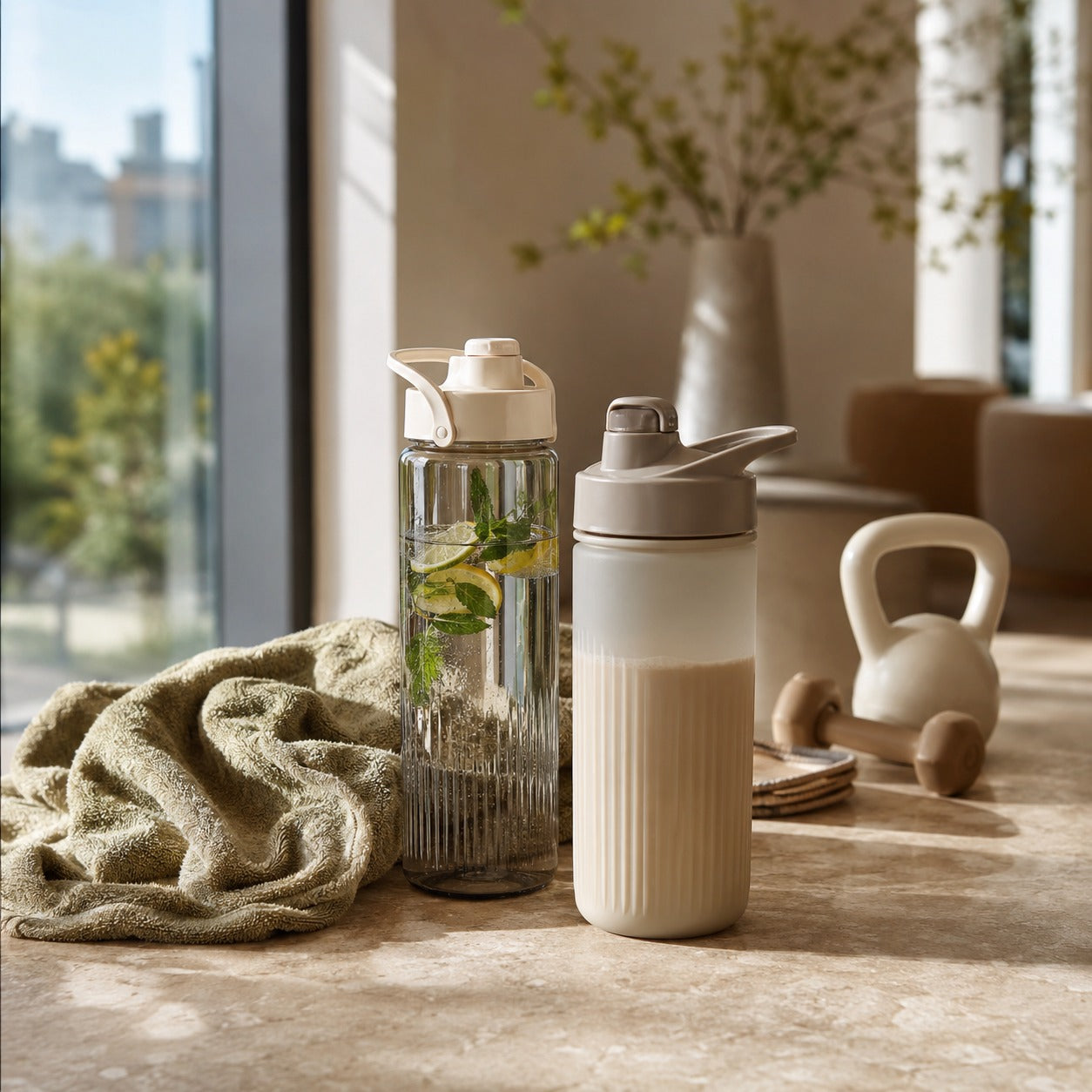 Protein Shakers & Water Bottles