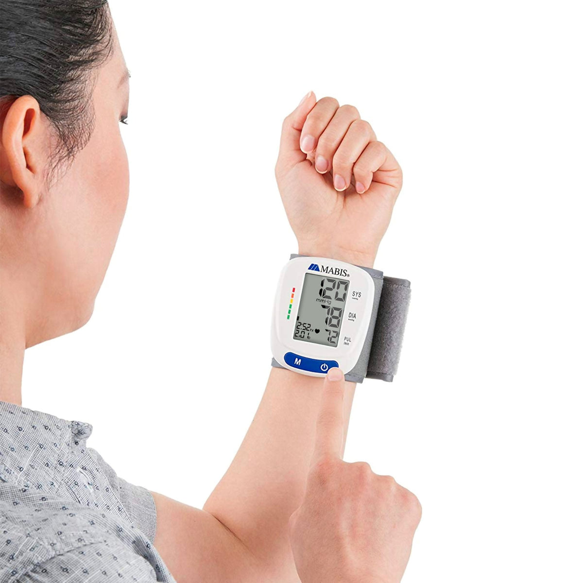 Mabis® Digital Wrist Blood Pressure Monitor 04-615-001