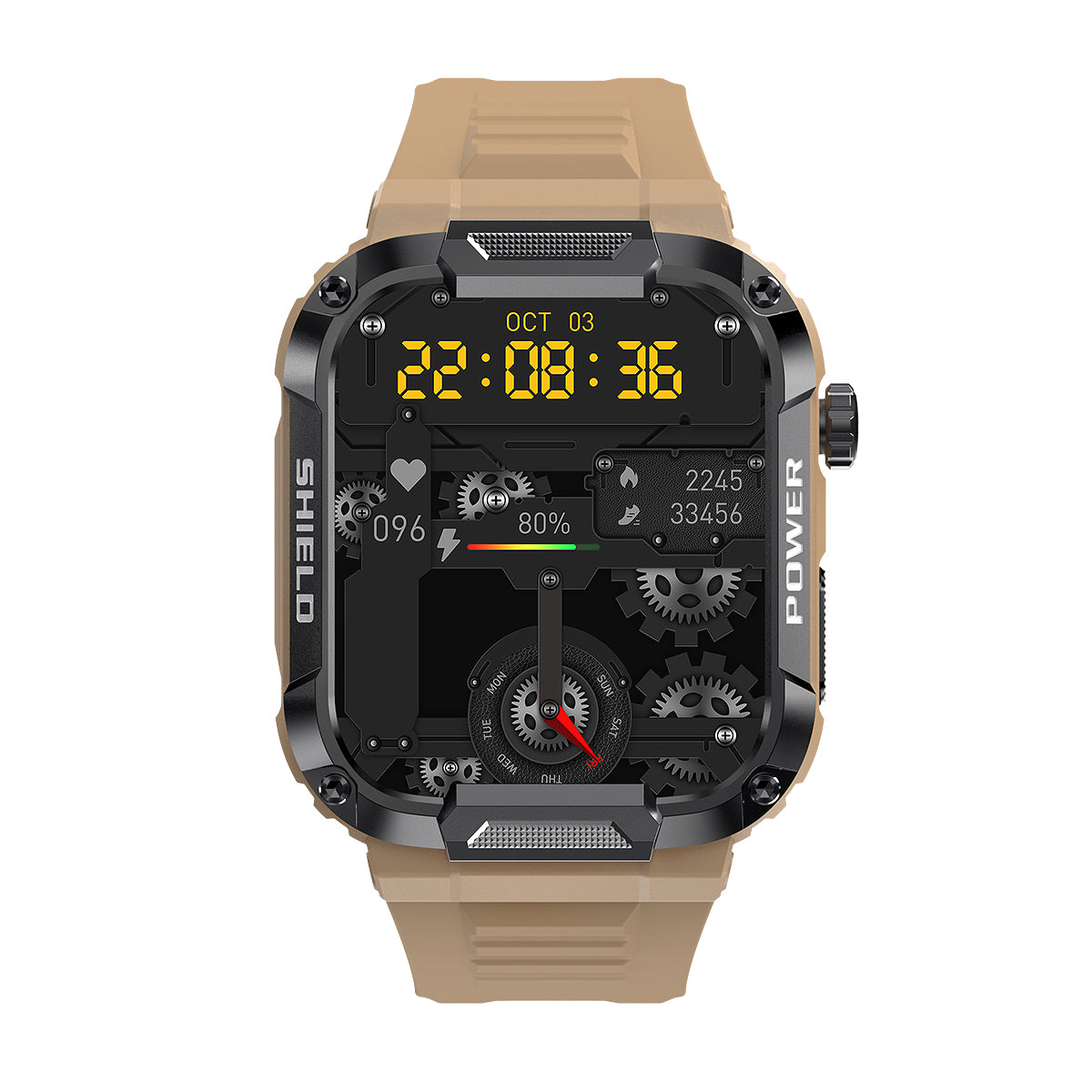 MK66 Smart Bracelet Bluetooth Calling IP69 Health Monitoring Sports Smartwatch Watch