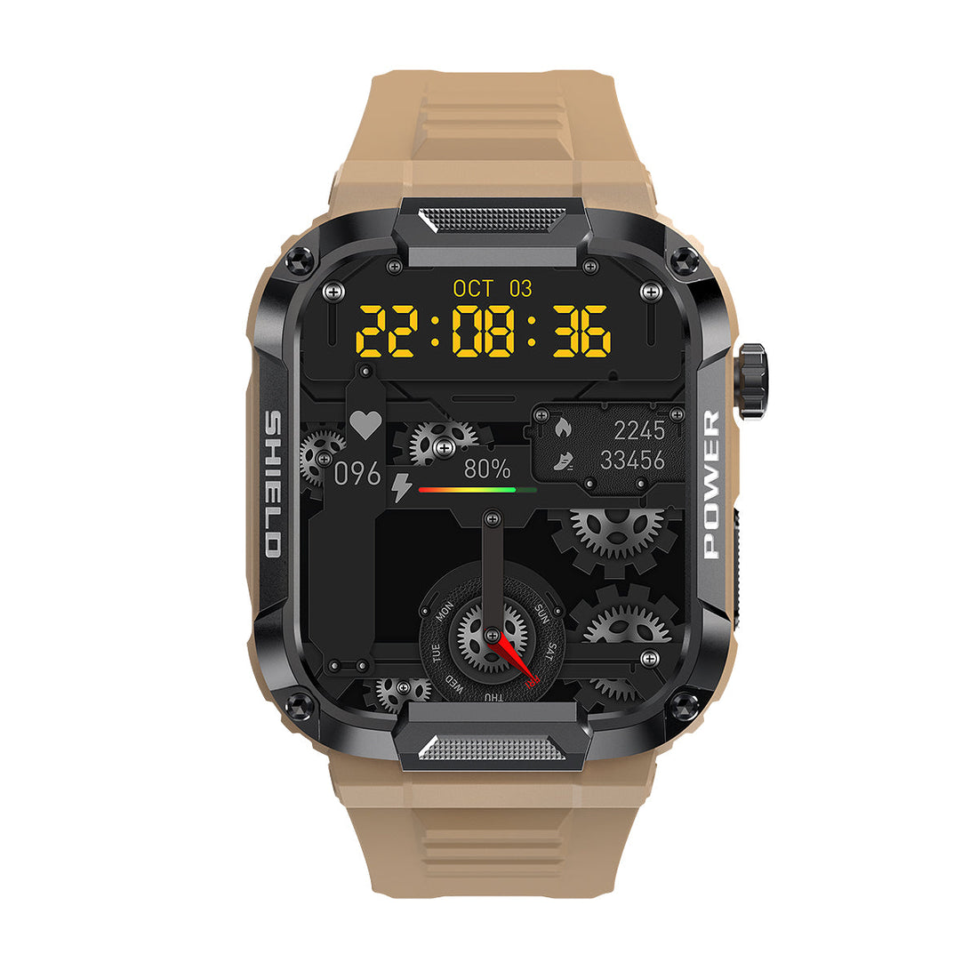 MK66 Smart Bracelet Bluetooth Calling IP69 Health Monitoring Sports Smartwatch Watch