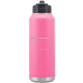 Connecticut Heart 32 oz Water Bottle | Pink