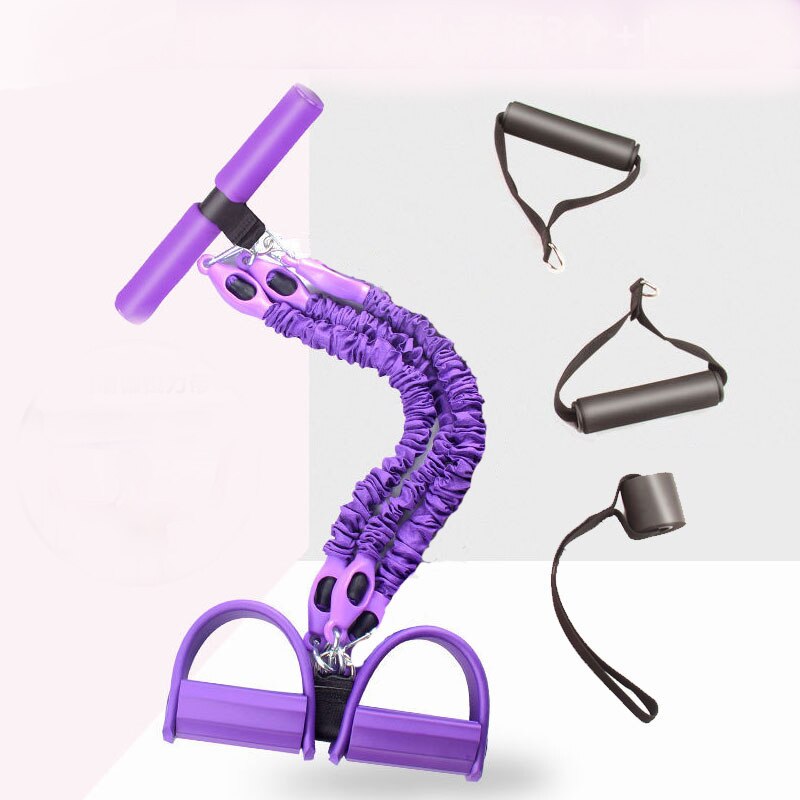 Multifunction Fitness Pedal Exerciser Resistance Band