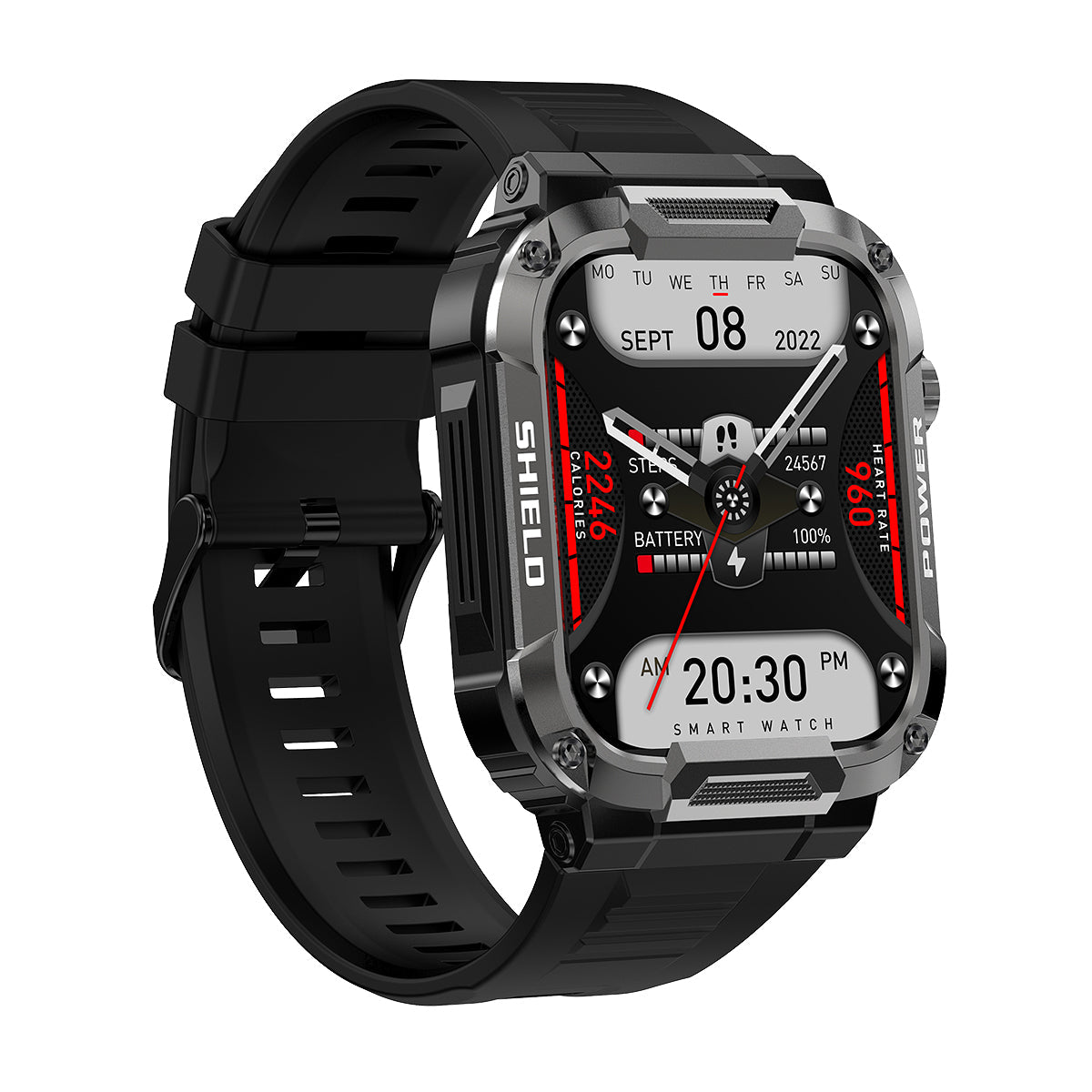 MK66 Smart Bracelet Bluetooth Calling IP69 Health Monitoring Sports Smartwatch Watch