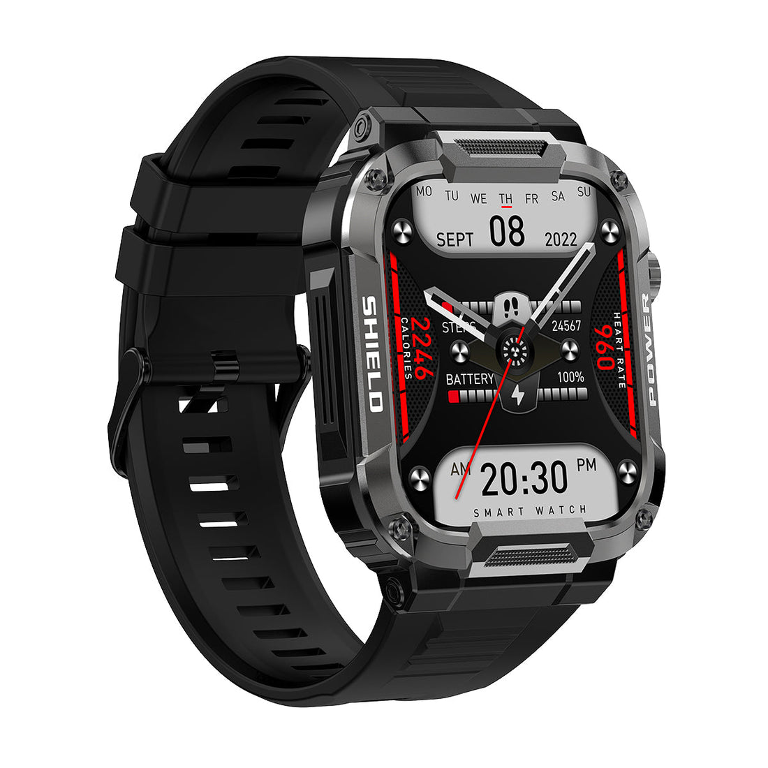 MK66 Smart Bracelet Bluetooth Calling IP69 Health Monitoring Sports Smartwatch Watch