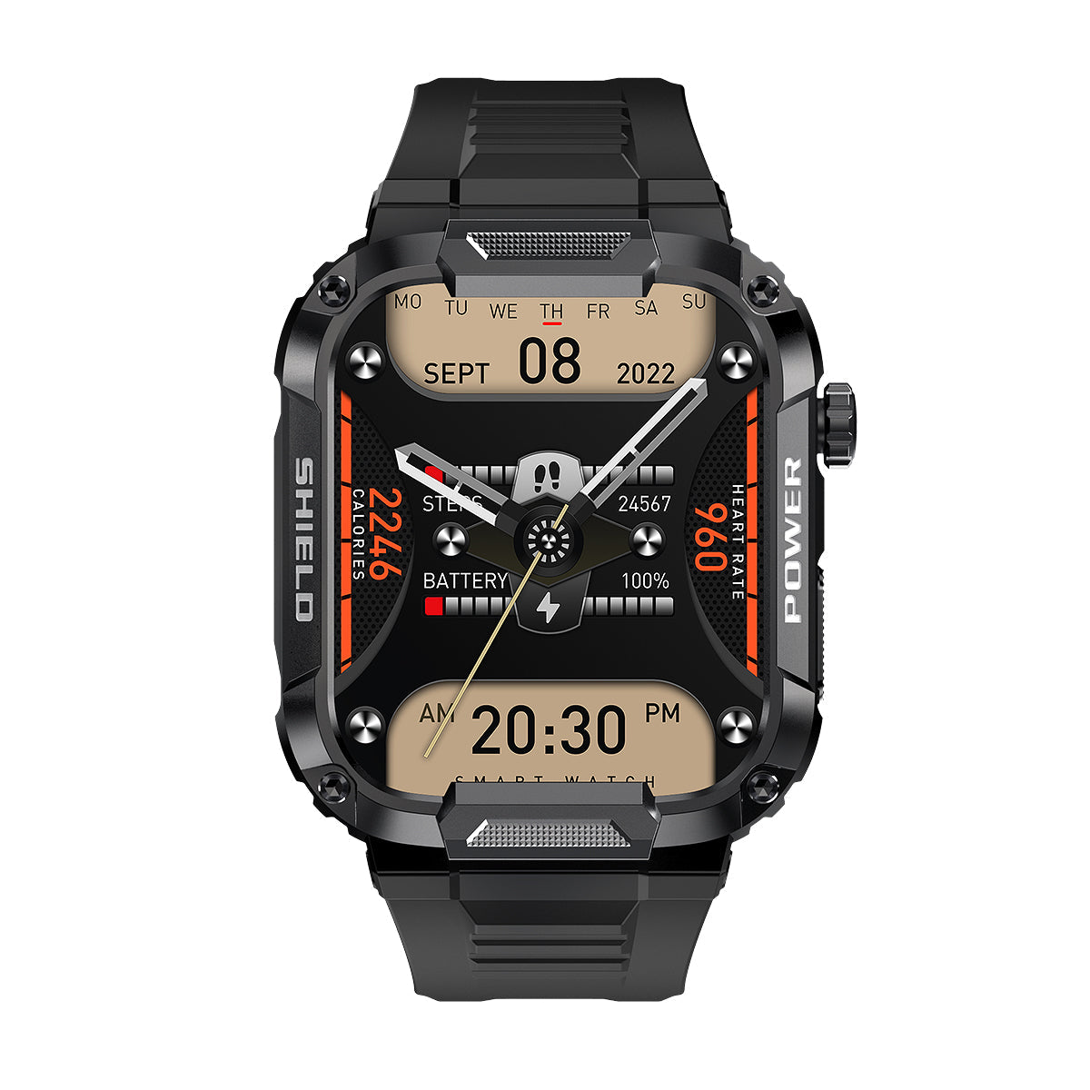 MK66 Smart Bracelet Bluetooth Calling IP69 Health Monitoring Sports Smartwatch Watch