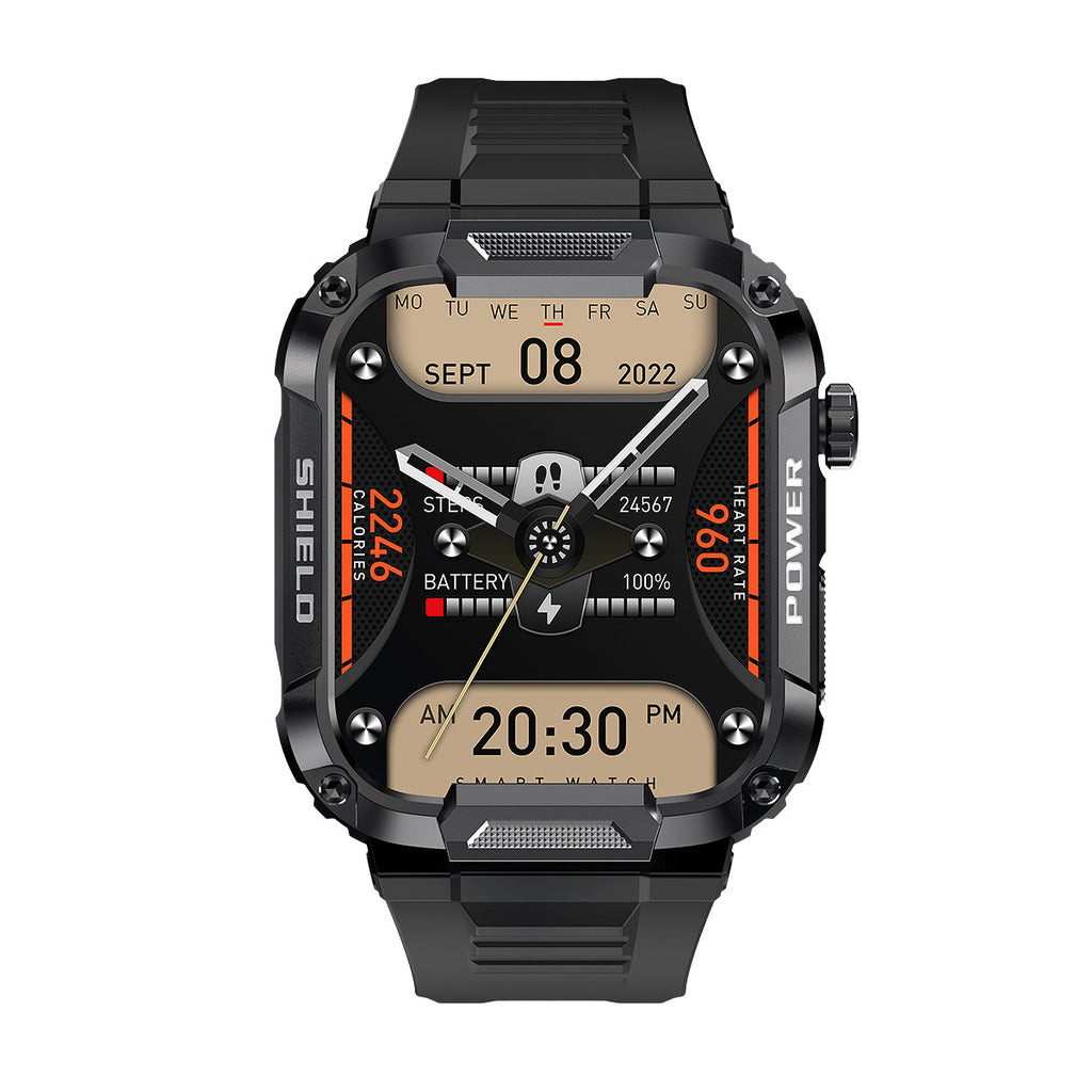 MK66 Smart Bracelet Bluetooth Calling IP69 Health Monitoring Sports Smartwatch Watch