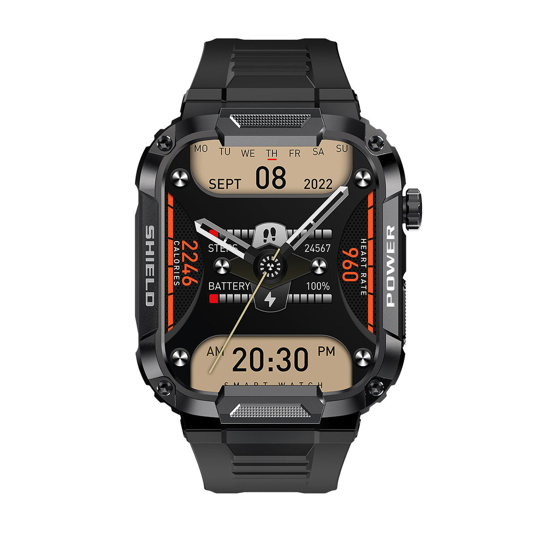 MK66 Smart Bracelet Bluetooth Calling IP69 Health Monitoring Sports Smartwatch Watch