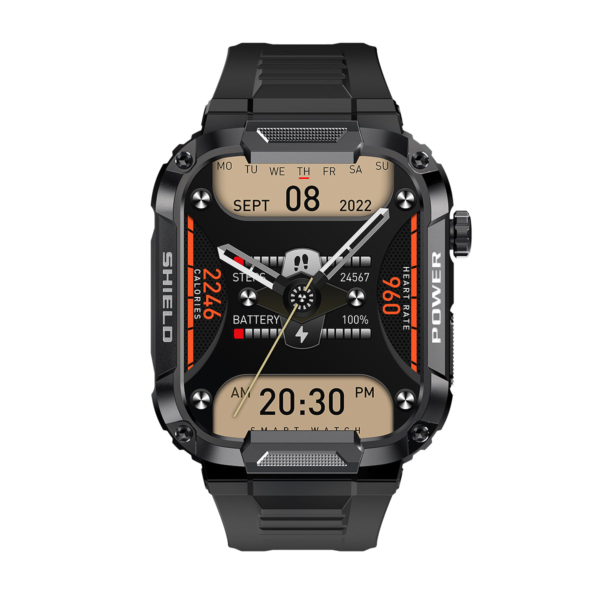 MK66 Smart Bracelet Bluetooth Calling IP69 Health Monitoring Sports Smartwatch Watch