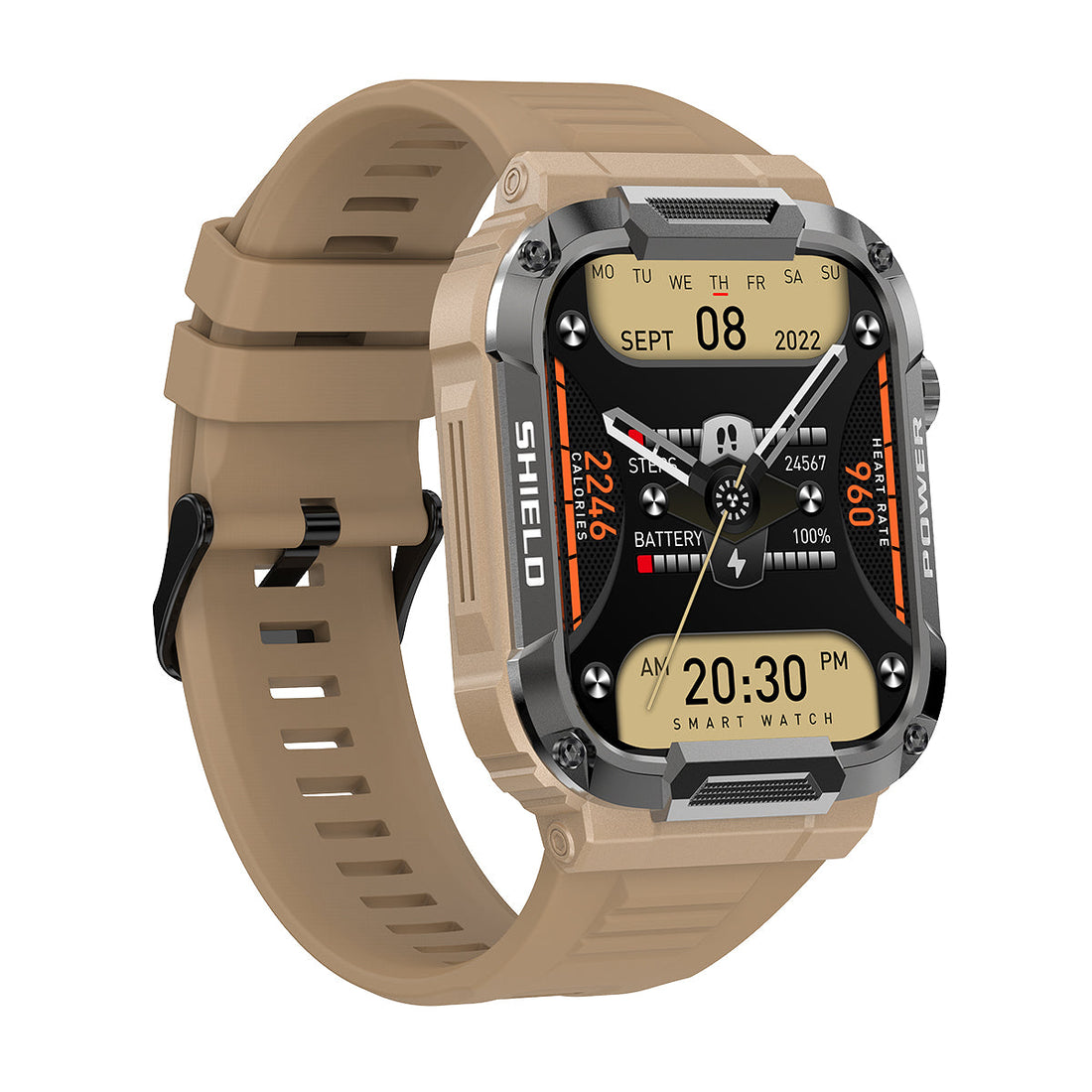 MK66 Smart Bracelet Bluetooth Calling IP69 Health Monitoring Sports Smartwatch Watch