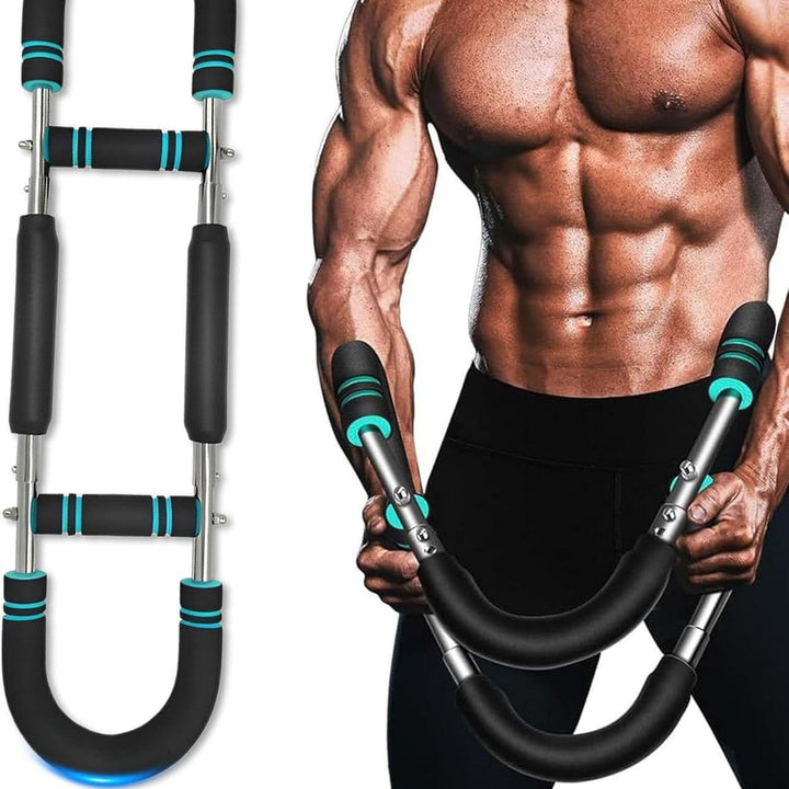 Adjustable U-Shaped Arm Strength Chest Trainer Fitness Exercise Equipment Home