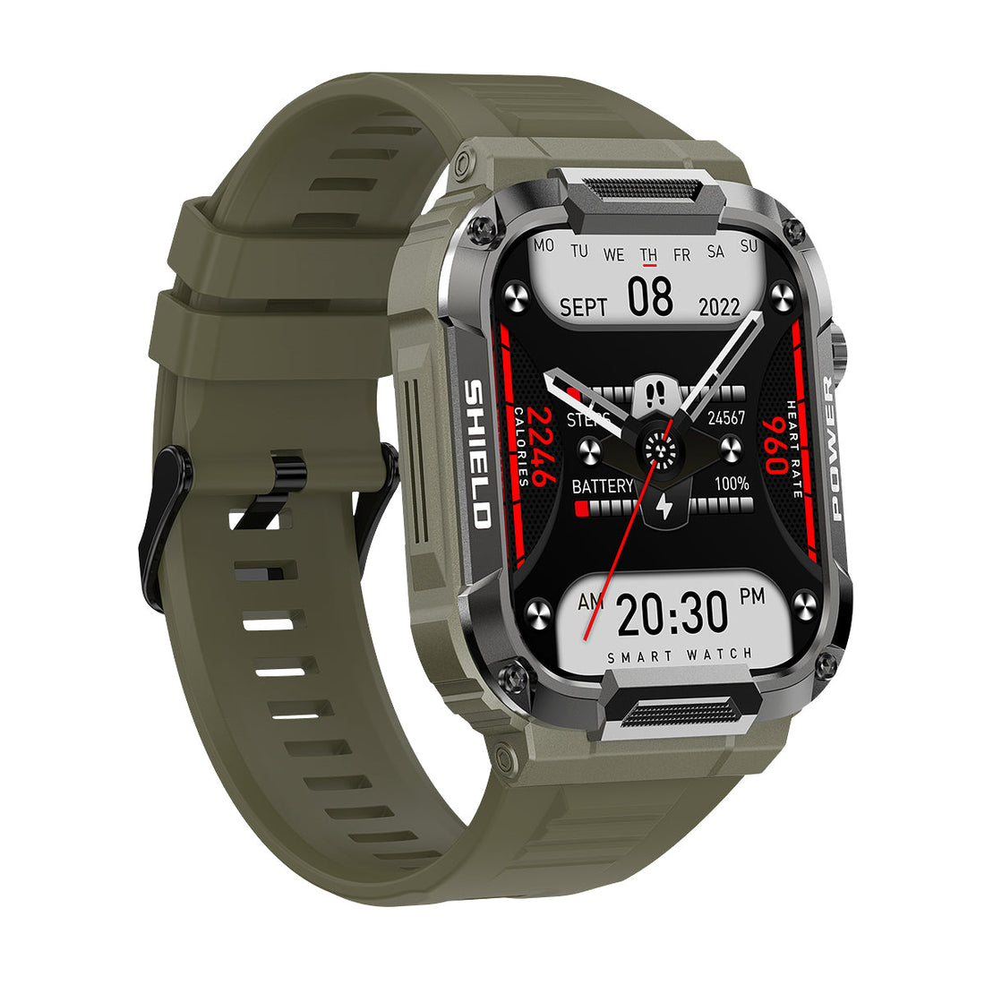 MK66 Smart Bracelet Bluetooth Calling IP69 Health Monitoring Sports Smartwatch Watch