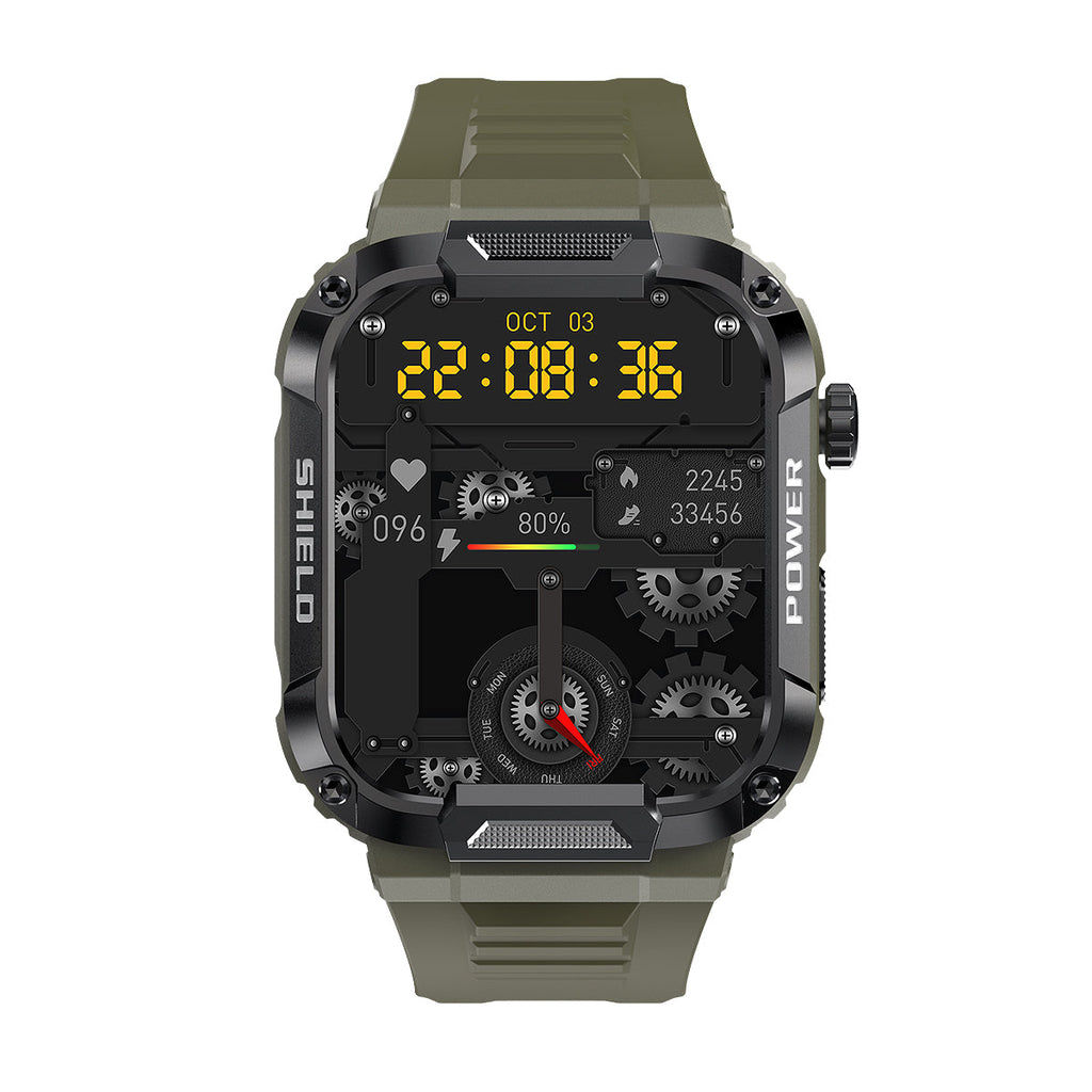 MK66 Smart Bracelet Bluetooth Calling IP69 Health Monitoring Sports Smartwatch Watch
