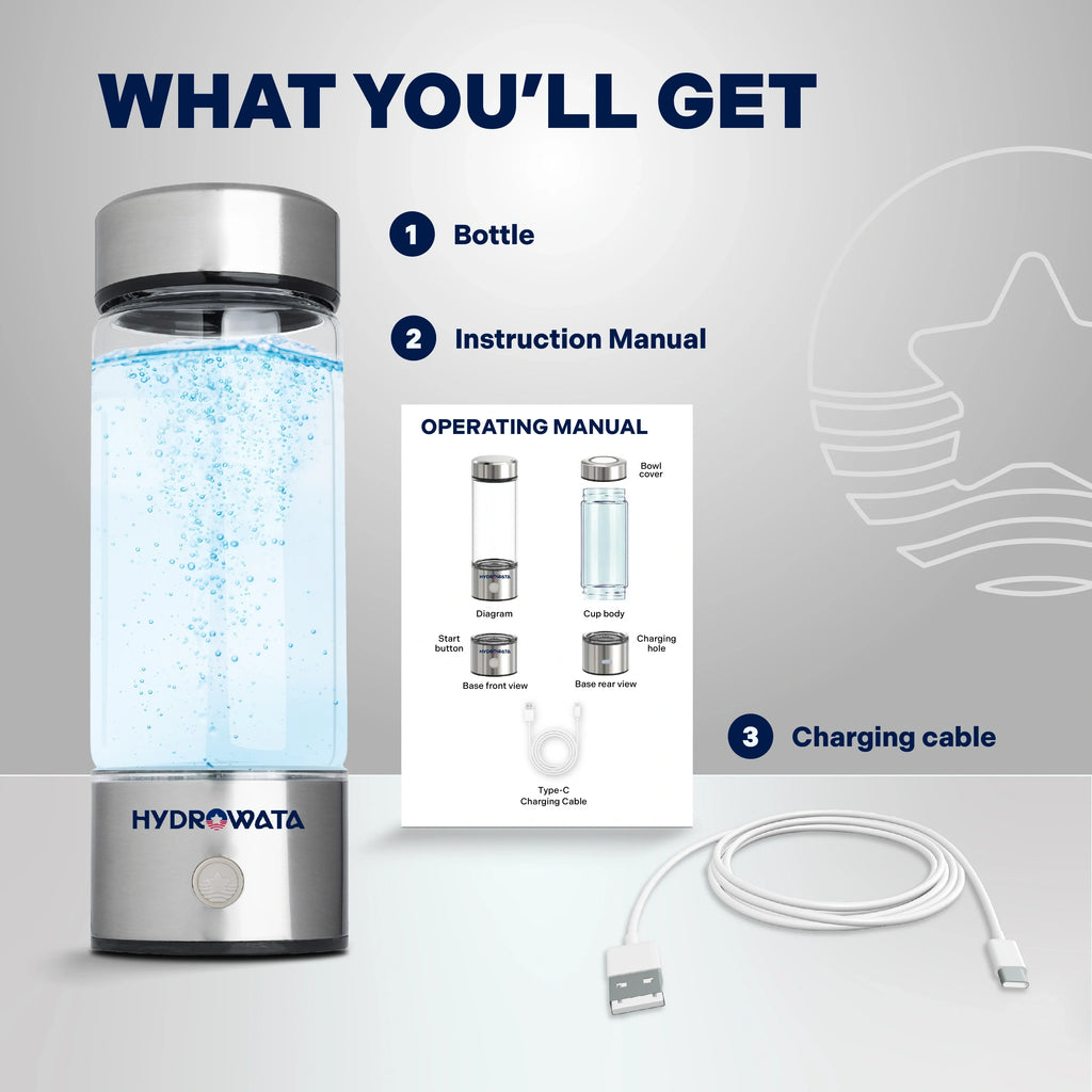 HydroWata™ Hydrogen Water Bottle
