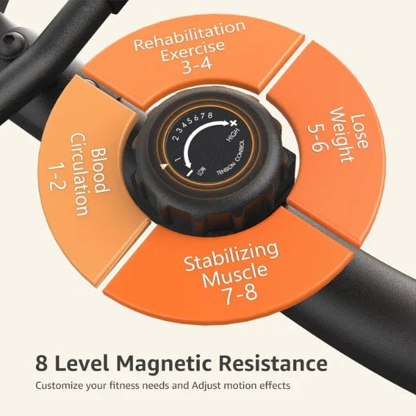 Recumbent Exercise Bike Magnetic Indoor Cycling