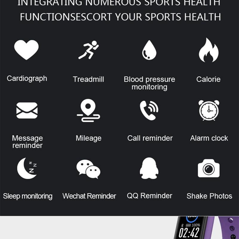 Intelligent Smartwatch Heart Rate Sleep Monitor Watch
