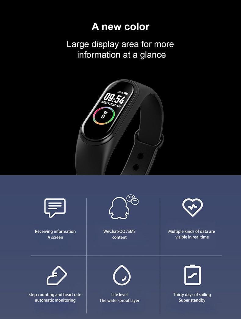 Intelligent Smartwatch Heart Rate Sleep Monitor Watch